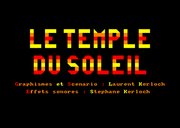 Le Temple du Soleil