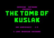 The Tomb of Kuslak