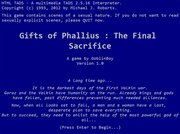 Gifts of Phallius: The Final Sacrifice