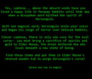 Gorxungula's Curse