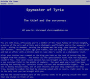 Spymaster of Tyria: The Thief and the Sorceress
