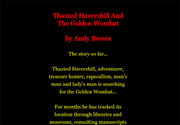Thaxted Havershill And The Golden Wombat