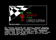 The Search for Largo Grann