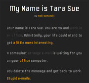 My Name is Tara Sue