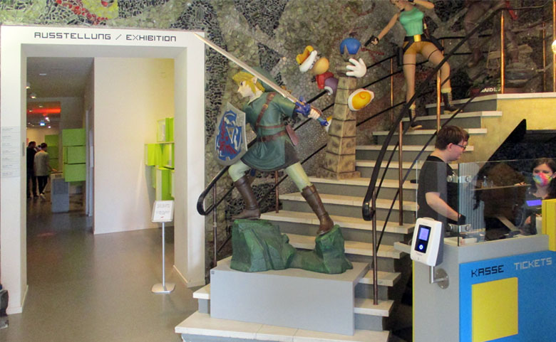 Foyer des Computerspielemuseums Berlin